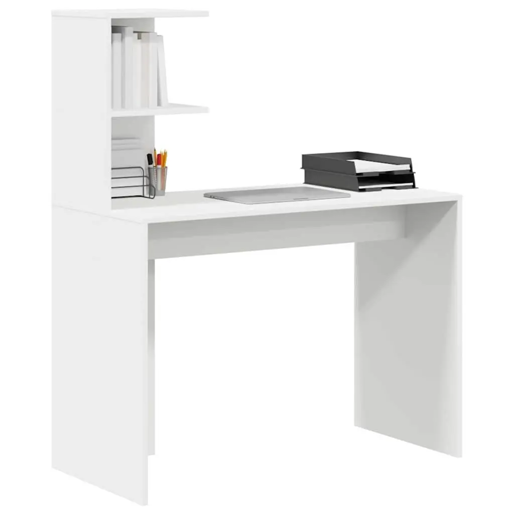 White Desk for Home Offices and Study Spaces