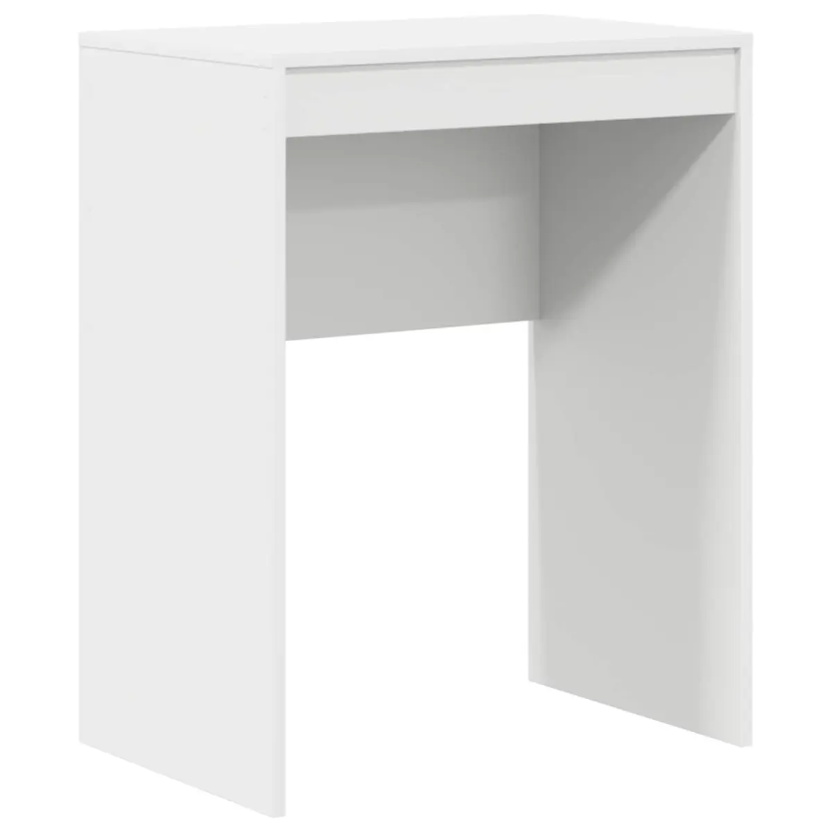 Writing Desk Engineered Wood Compact White 60 x 40 x 76 cm