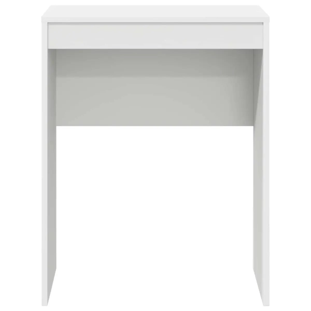 Writing Desk Engineered Wood Compact White 60 x 40 x 76 cm