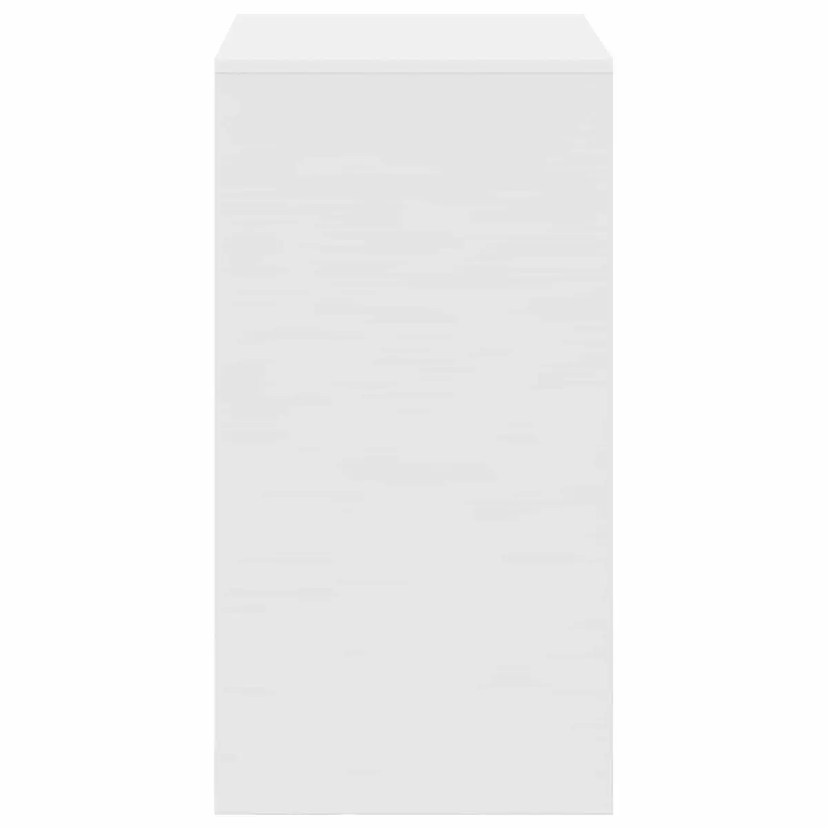 Writing Desk Engineered Wood Compact White 60 x 40 x 76 cm