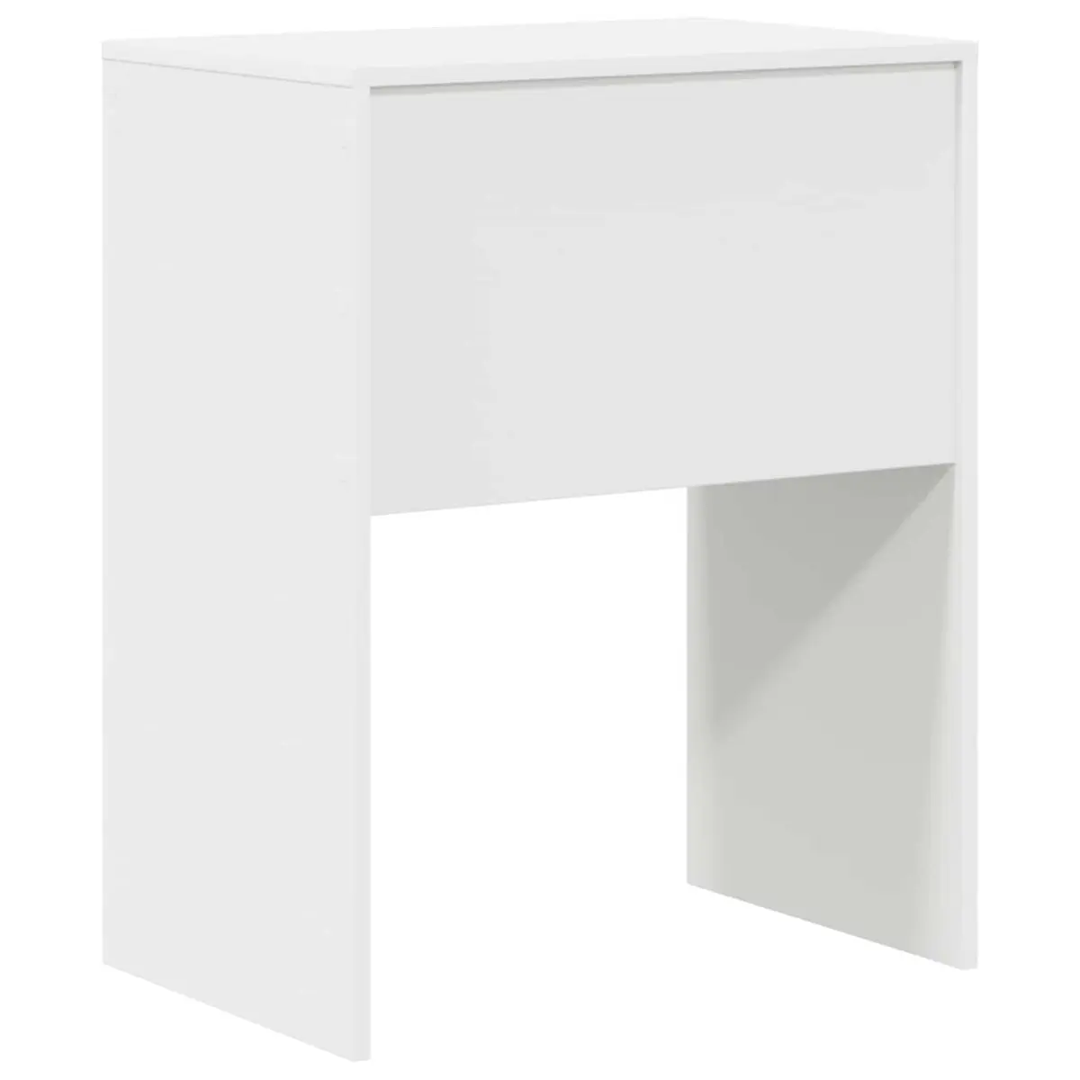 Writing Desk Engineered Wood Compact White 60 x 40 x 76 cm