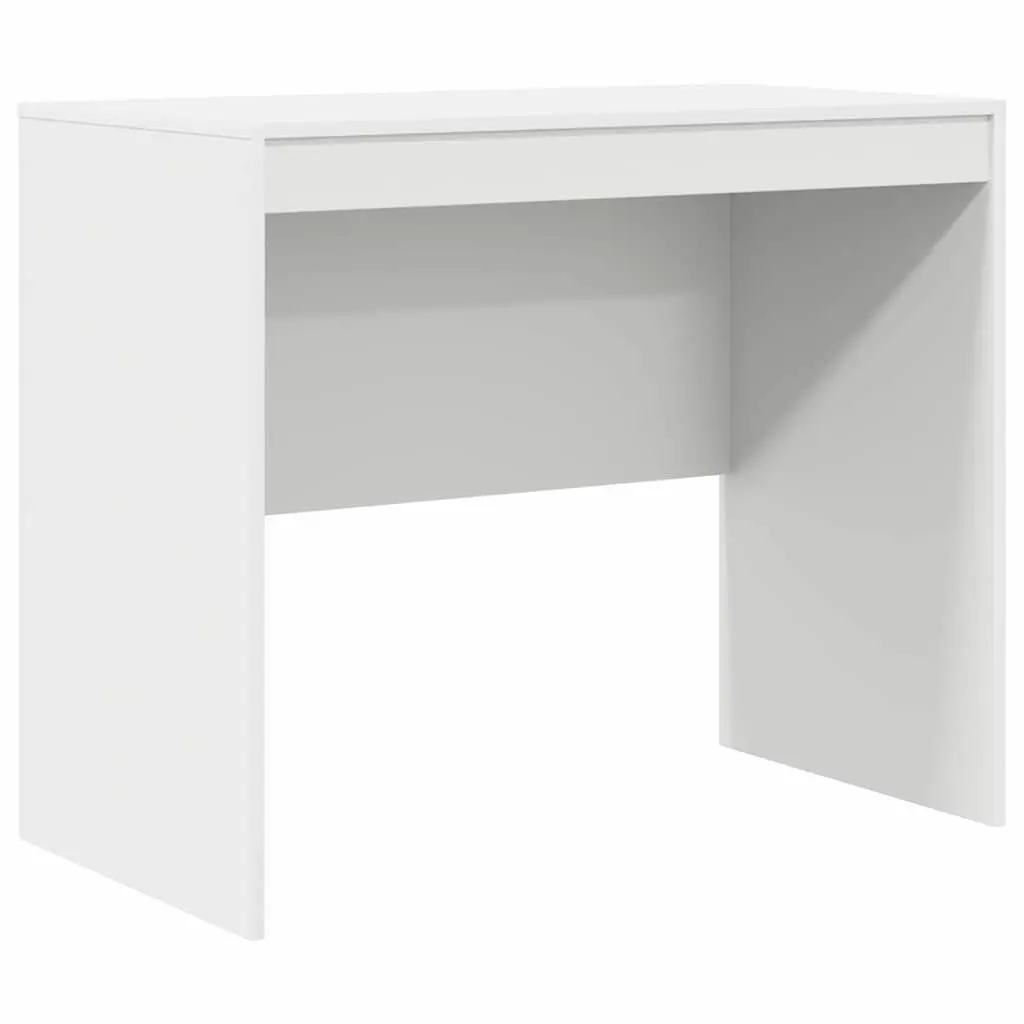 Writing Desk Engineered Wood Compact 90 x 50 x 76 cm White