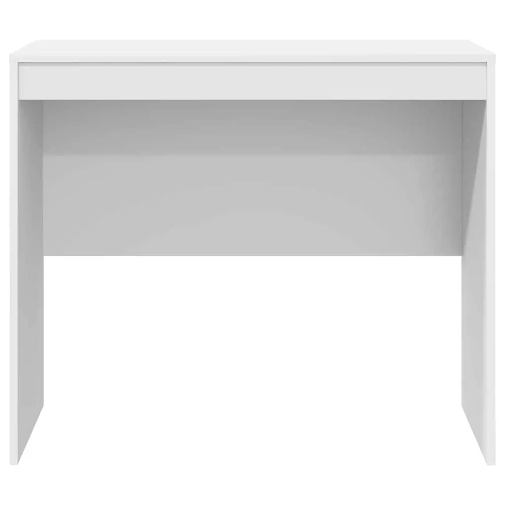 Writing Desk Engineered Wood Compact 90 x 50 x 76 cm White