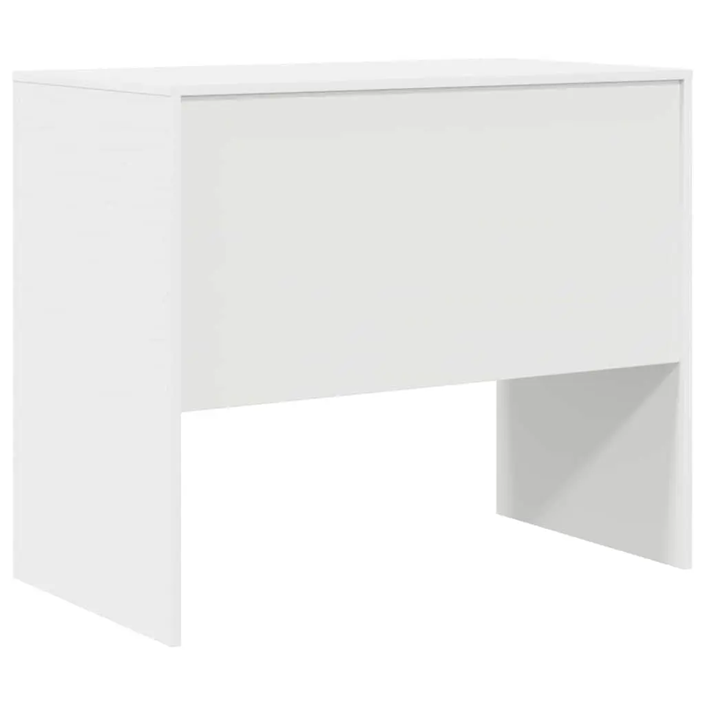 Writing Desk Engineered Wood Compact 90 x 50 x 76 cm White
