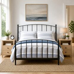 Practical Bedside Cabinet Set for Books and Essentials