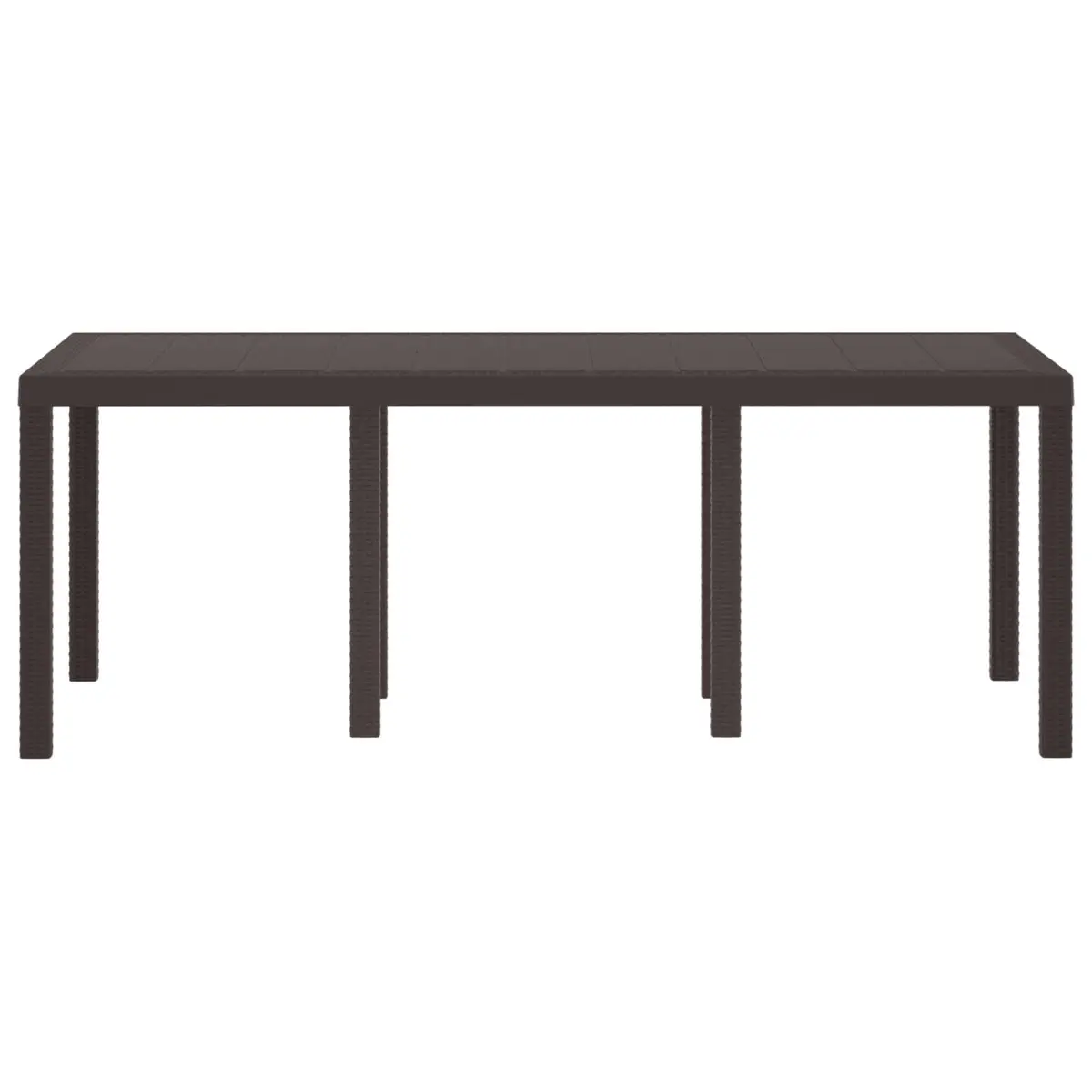 Rectangular Garden Table for Family Gatherings