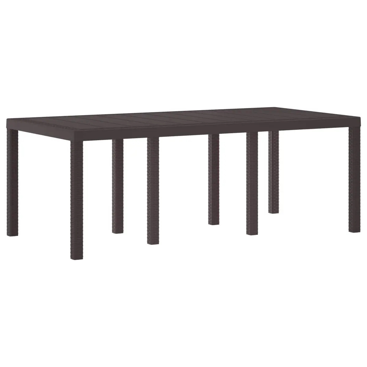 Rectangular Garden Table for Family Gatherings