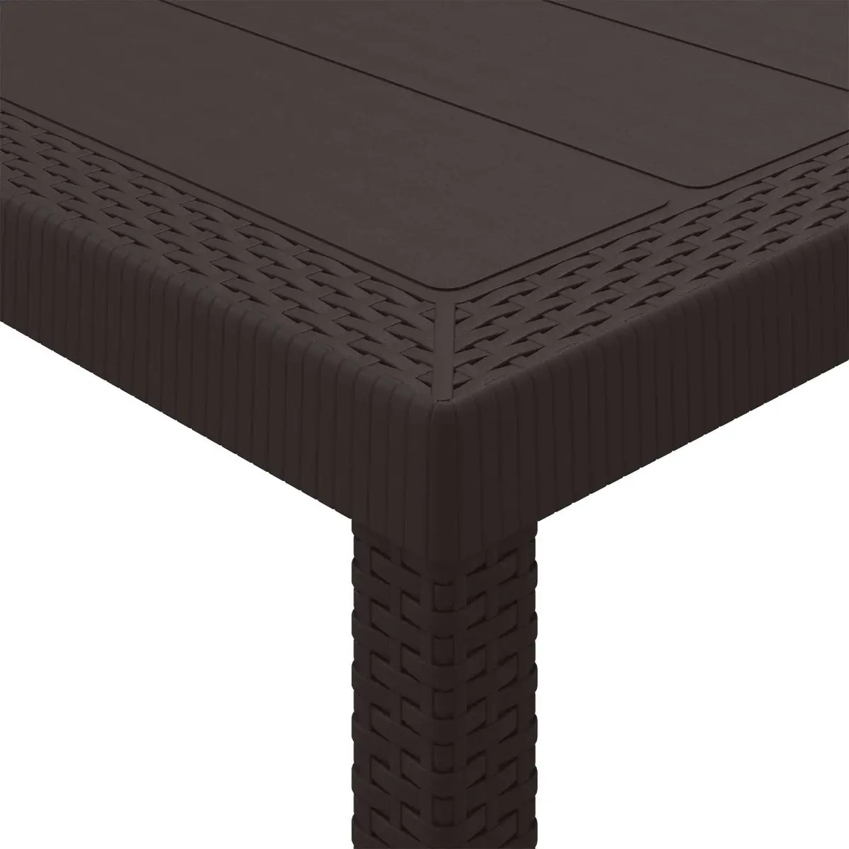 Rectangular Garden Table for Family Gatherings