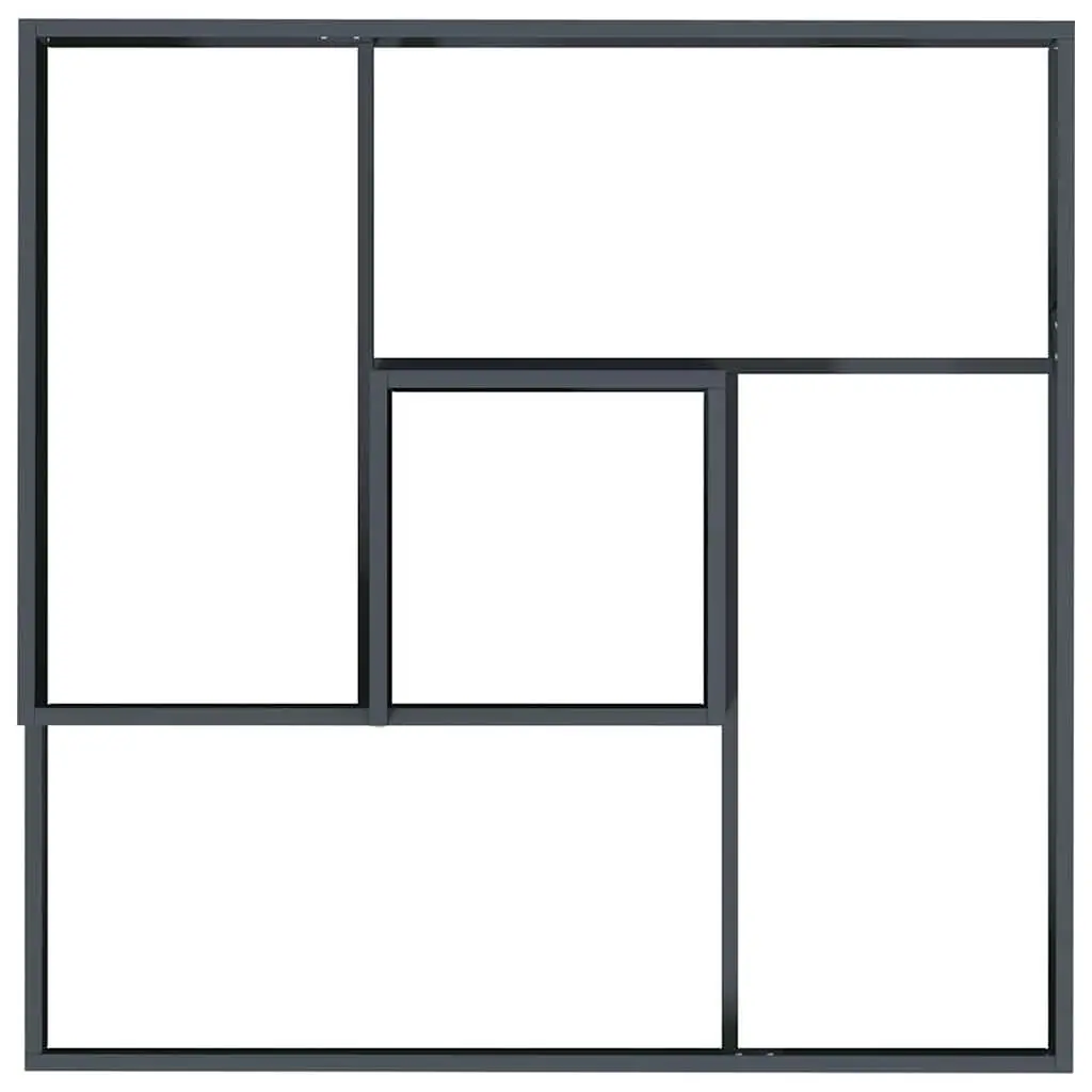 Garden Planter Metal Large Outdoor Anthracite 100x100x50cm Contemporary Design