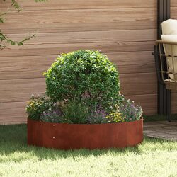 Versatile 5-Piece Garden Planter Ring Set for Outdoor Spaces