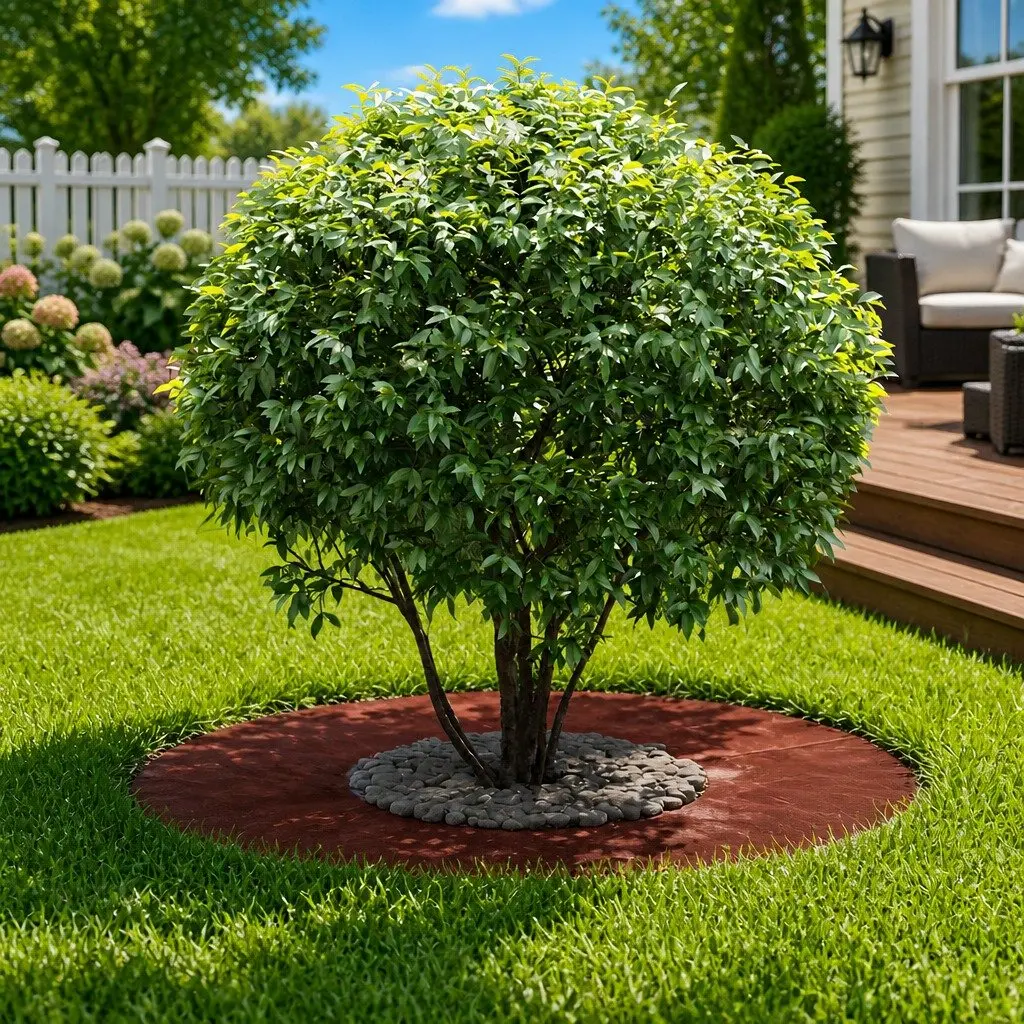 Decorative Tree Ring Brown 30 cm 60 cm Outdoor Garden Protection Landscaping