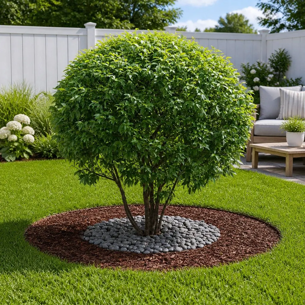 Tree Ring Protector Rusty Brown 40cm 70cm Garden Landscape Edging Outdoor 5 Pieces
