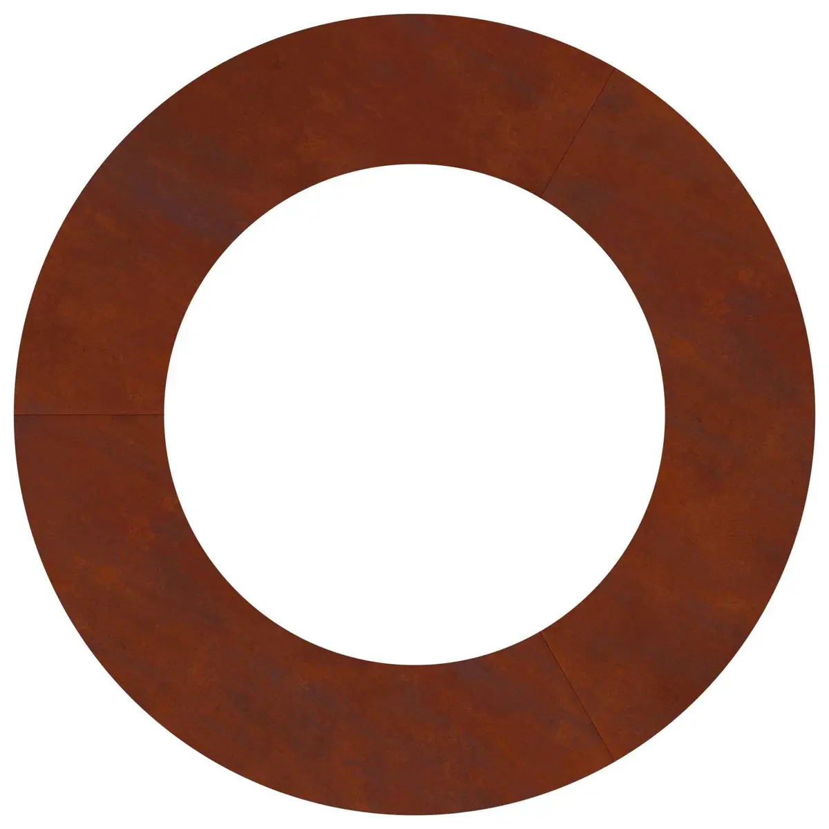 Tree Ring Planter Rusty Brown Outdoor 50cm or 80cm Garden Flower Bed Edging