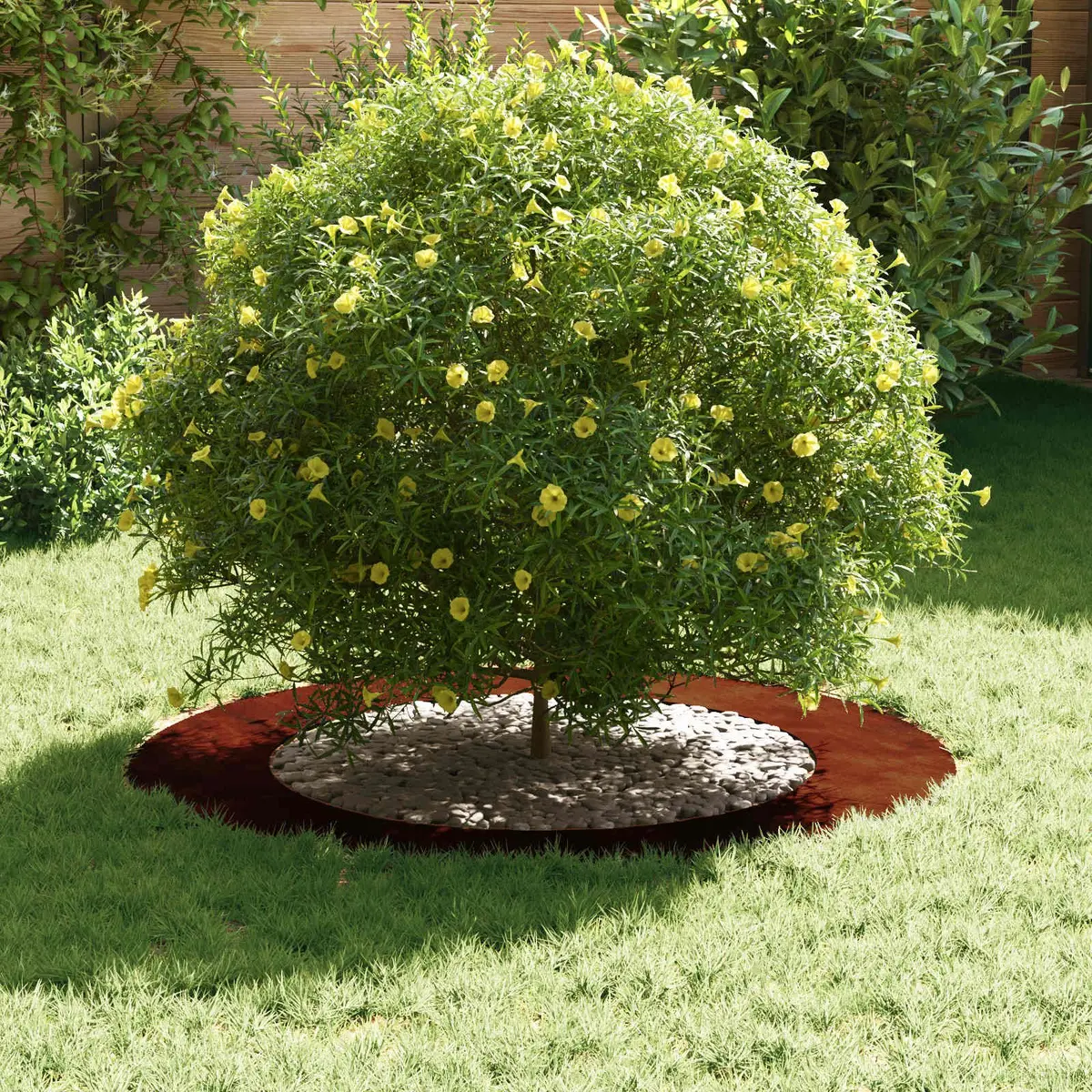 Brown Tree Ring for Outdoor Use 60cm 90cm