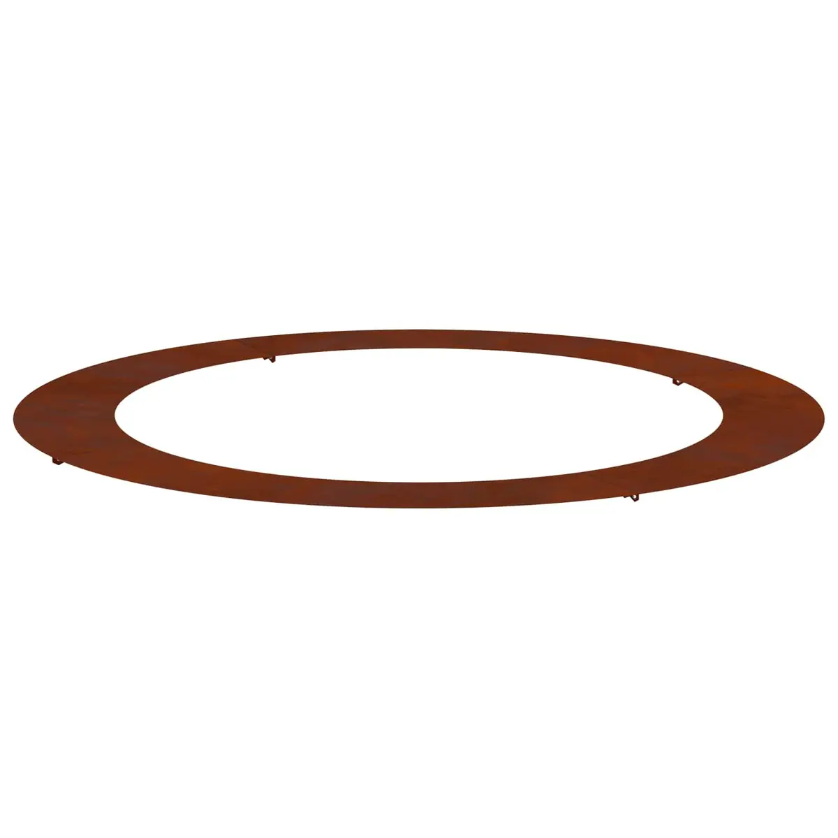 Decorative Tree Ring Flat Design Rusty Brown Garden Outdoor Landscaping Edging