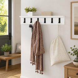 Functional Wall Coat Rack for Everyday Use