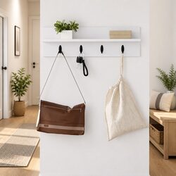 Functional Wall-Mounted Coat Rack for Any Home