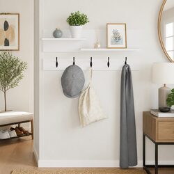 Practical Wall-Mounted Coat Rack for Everyday Use