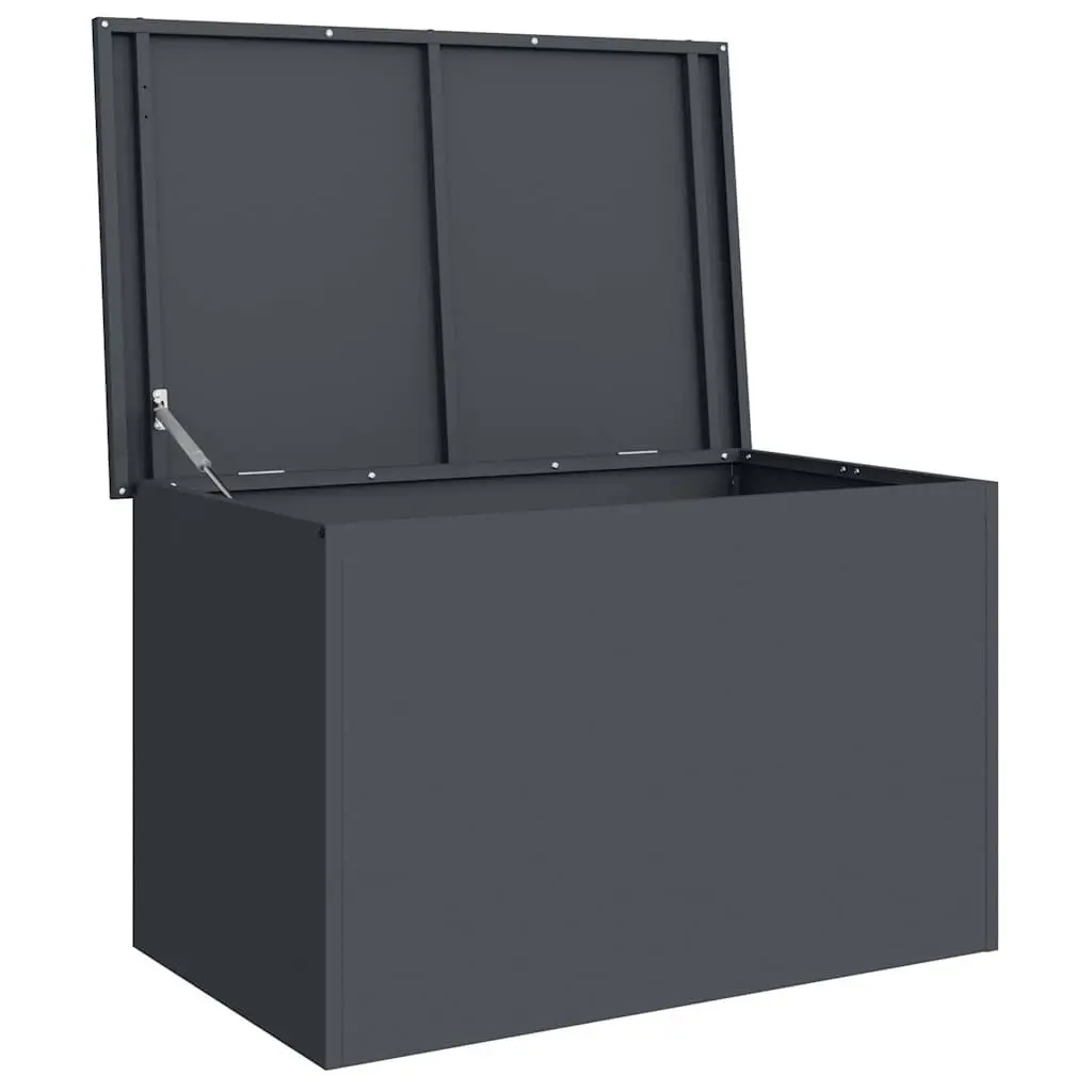 Cushion Box Steel Outdoor Storage Container 80 x 50.5 x 50 cm Anthracite