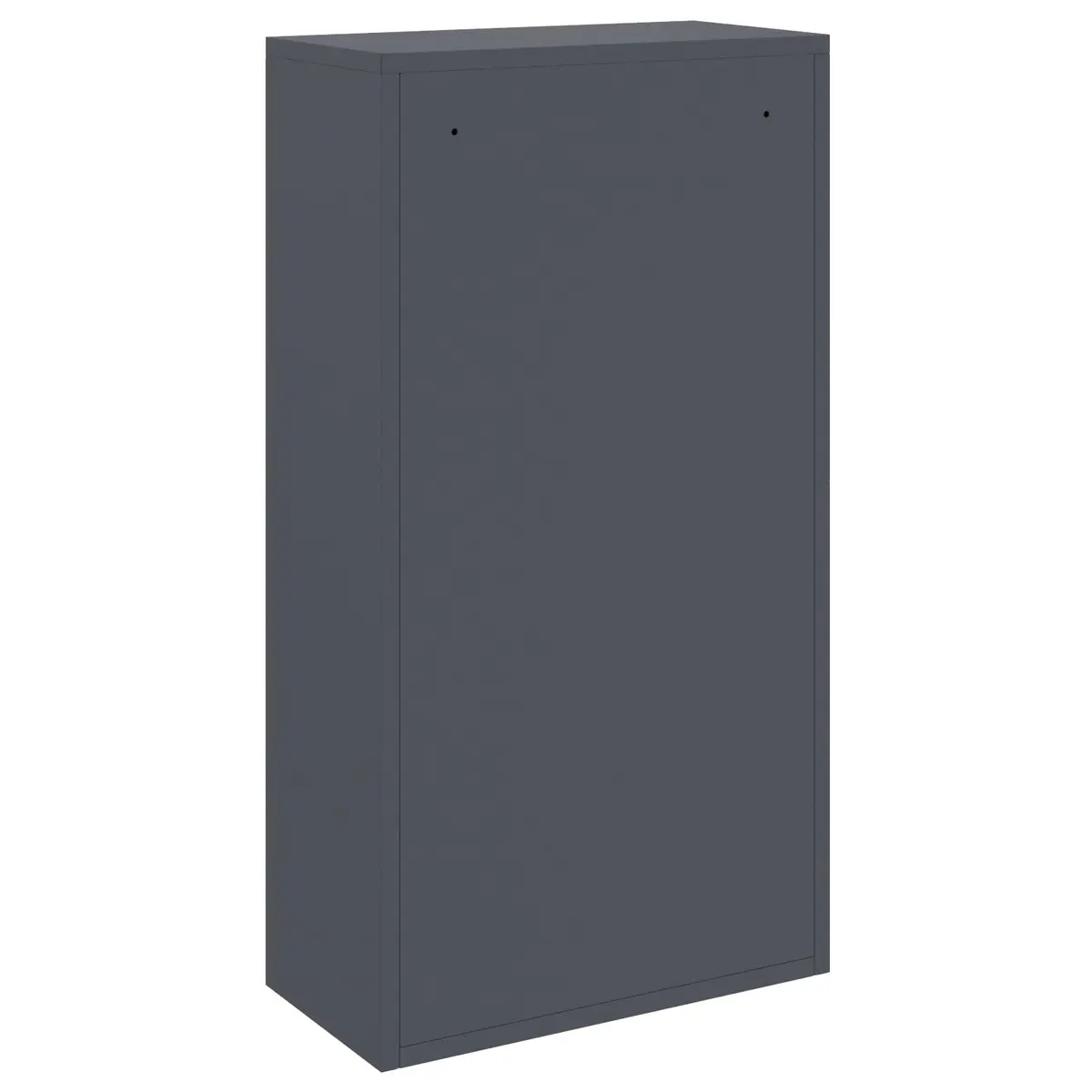 Parcel Drop Box Steel 44x22x82cm Anthracite Modern Garden Mailbox