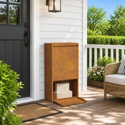 Practical Parcel Drop Box for Home Gardens