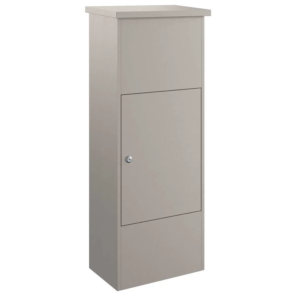 Parcel Drop Box Steel 44.5 x 29 x 110.5 cm Weathering Brown