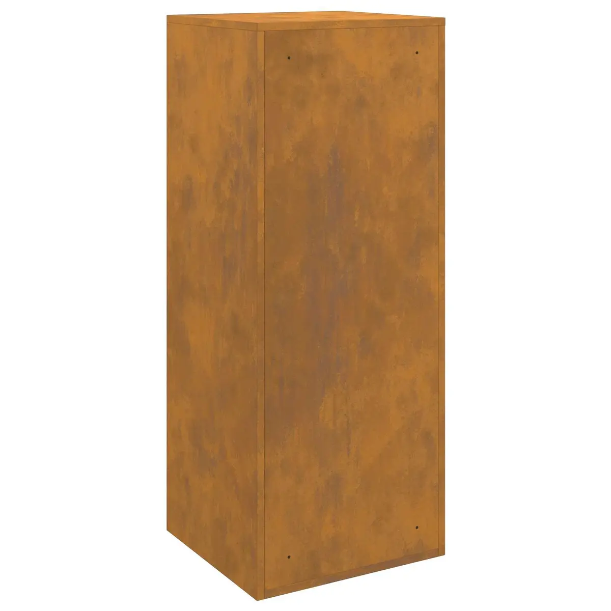 Outdoor Parcel Drop Box Weathering Steel Brown