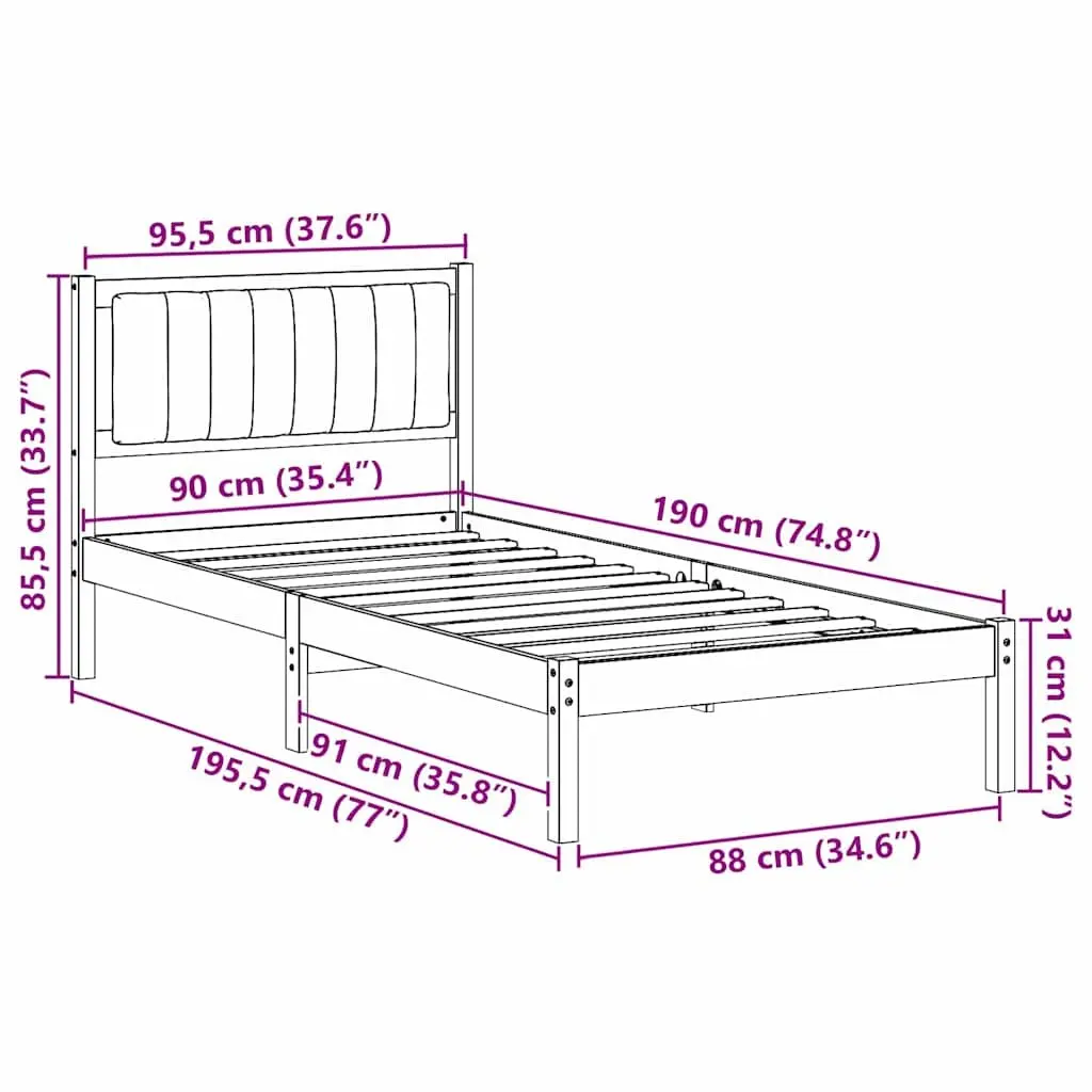 Bed Frame with Upholstered Headboard for Every Bedroom