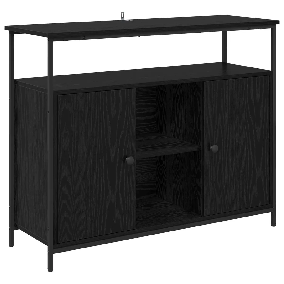 Black Oak Sideboard for Home Organization