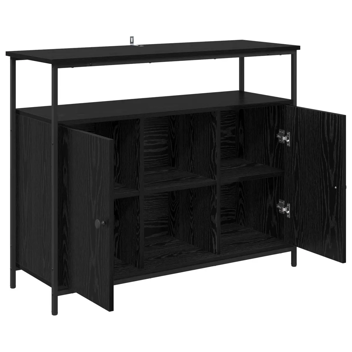 Black Oak Sideboard for Home Organization