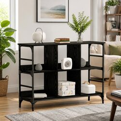 Functional Black Oak Sideboard for Your Home 102 x 32 x 73.5 cm