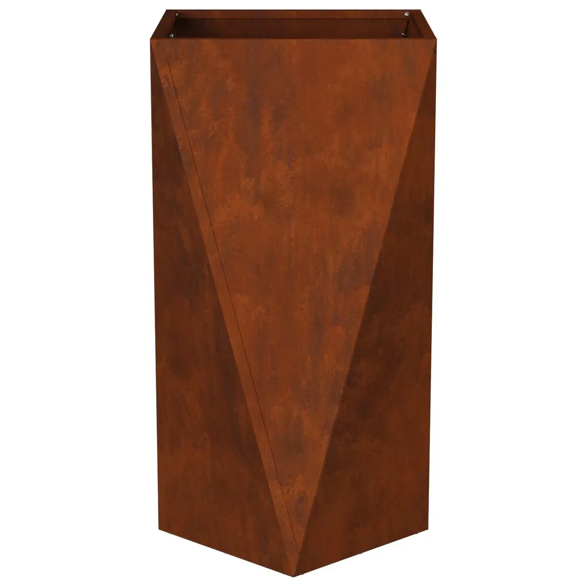 Rectangular Steel Planter for Gardens and Patios