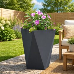 Practical Steel Garden Planter for Versatile Outdoor Use