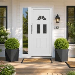 Functional Steel Planter Box for Gardens and Patios