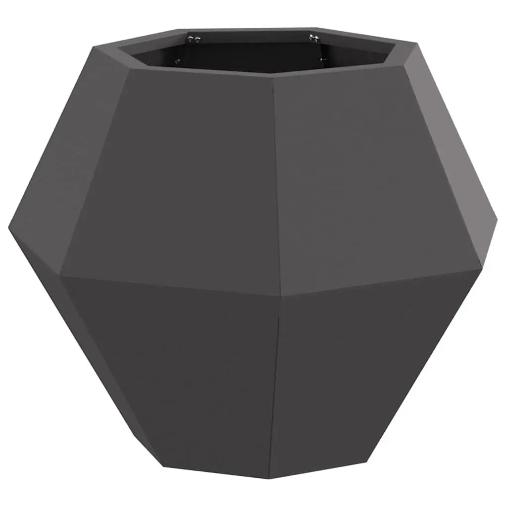Garden Planter Rectangular Steel Outdoor Patio Terrace Plant Pot Box Container