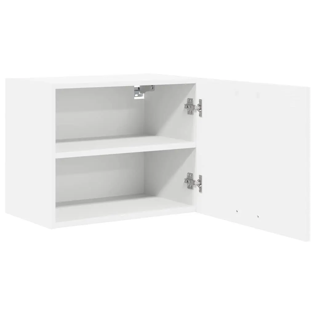 White Hanging Cabinets for Kitchen Storage