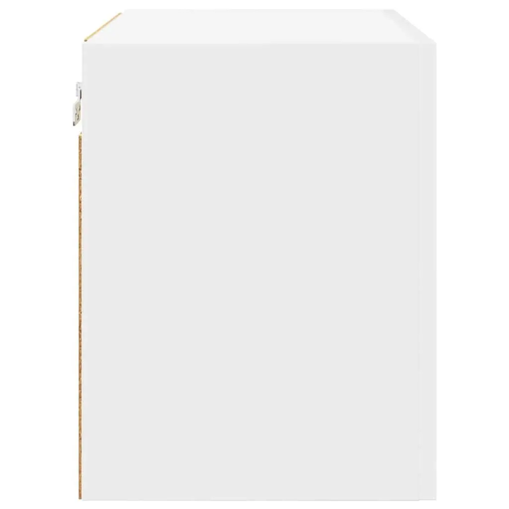 White Hanging Cabinets for Kitchen Storage