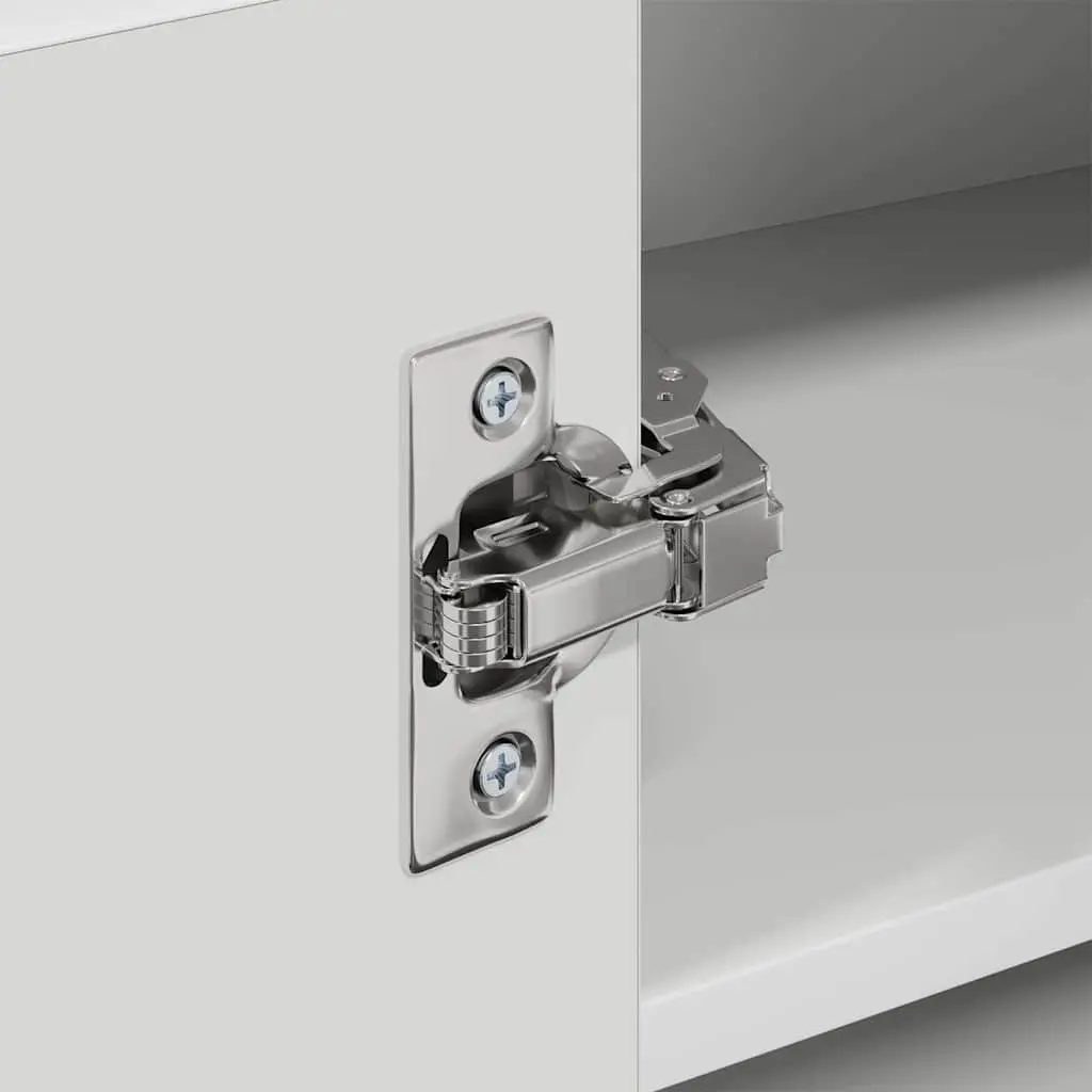Hanging Cabinet Engineered Wood White 57x57x40cm Modern Storage
