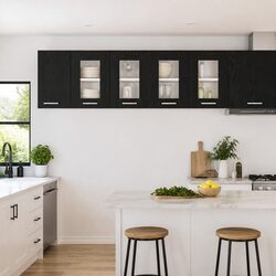 Functional Black Oak Cabinets for Your Home Kitchen