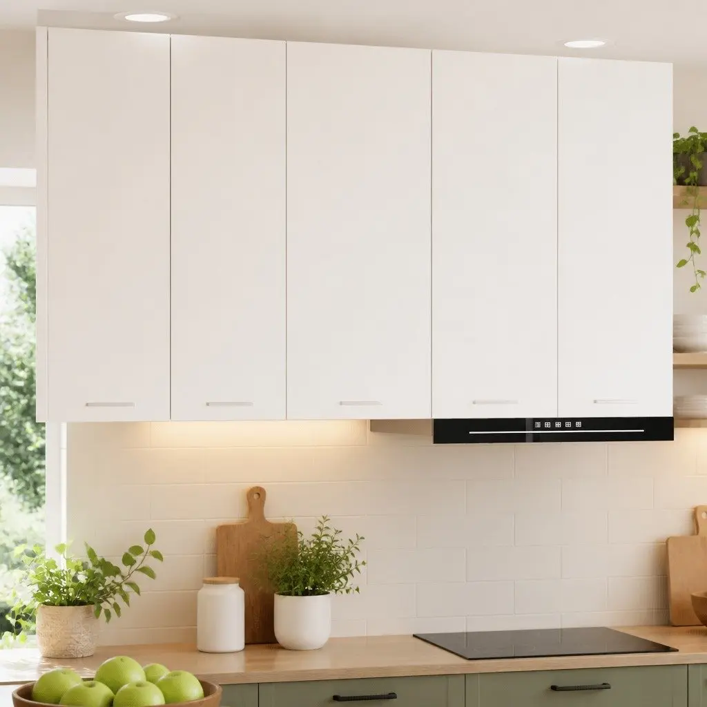 Hanging Cabinet Engineered Wood 40 x 31 x 80 cm White Storage Wall-Mounted with Door