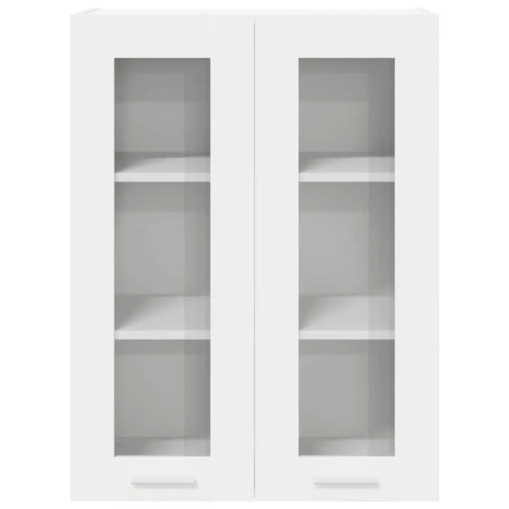 White Hanging Kitchen Cabinet with Door