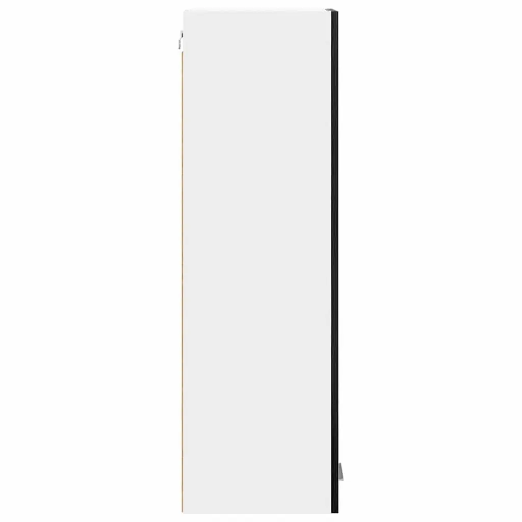 Hanging Kitchen Cabinet Engineered Wood 30 x 31 x 100 cm Black Oak