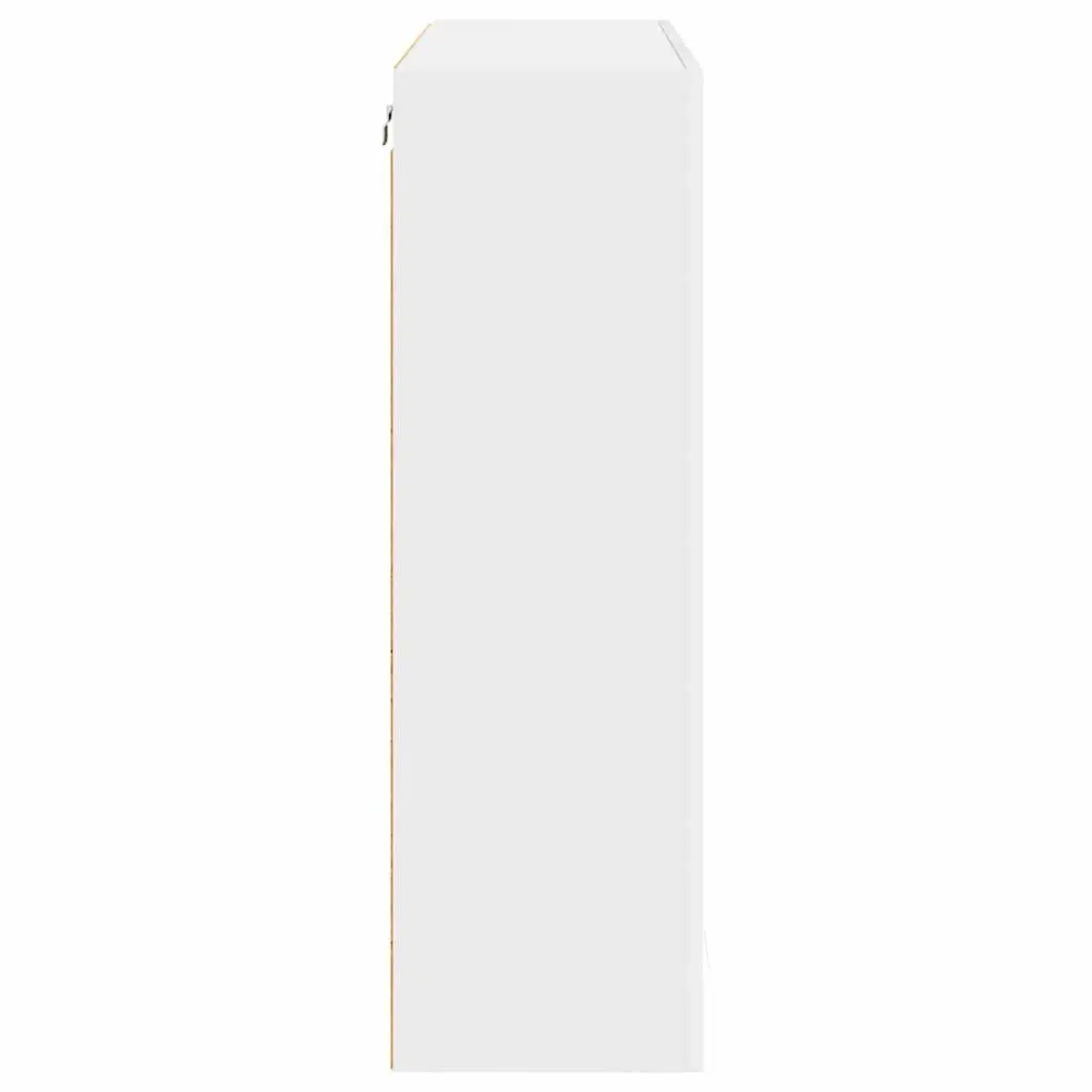 Hanging Kitchen Cabinet Engineered Wood 80x31x100cm White Modern Storage