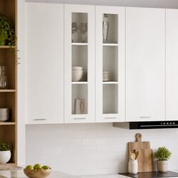 Practical Hanging Cabinet for Above-Counter Kitchen Storage