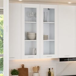 Functional White Hanging Kitchen Cabinet for Every Home