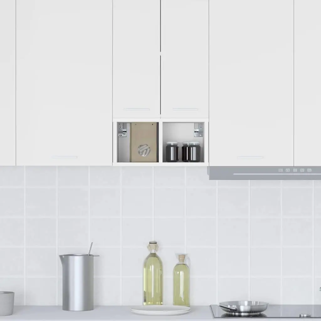 White Kitchen Cabinet for Real-Life Use