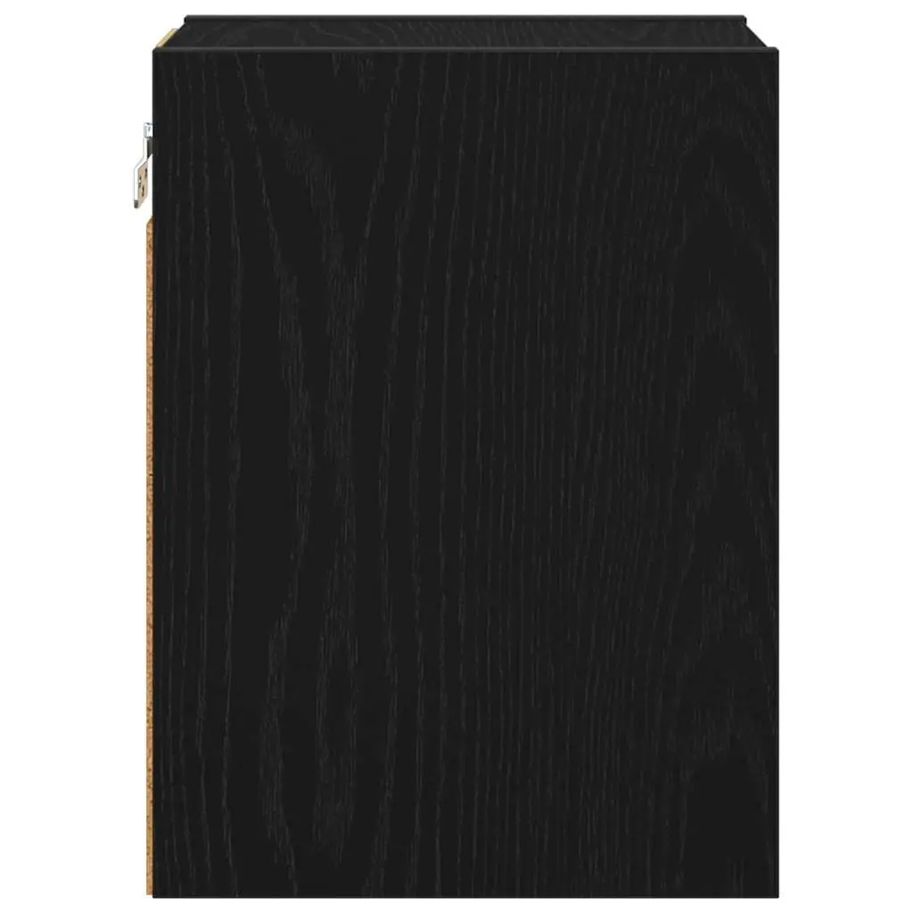Hanging Kitchen Cabinet Engineered Wood 20x29.5x40cm Black Oak