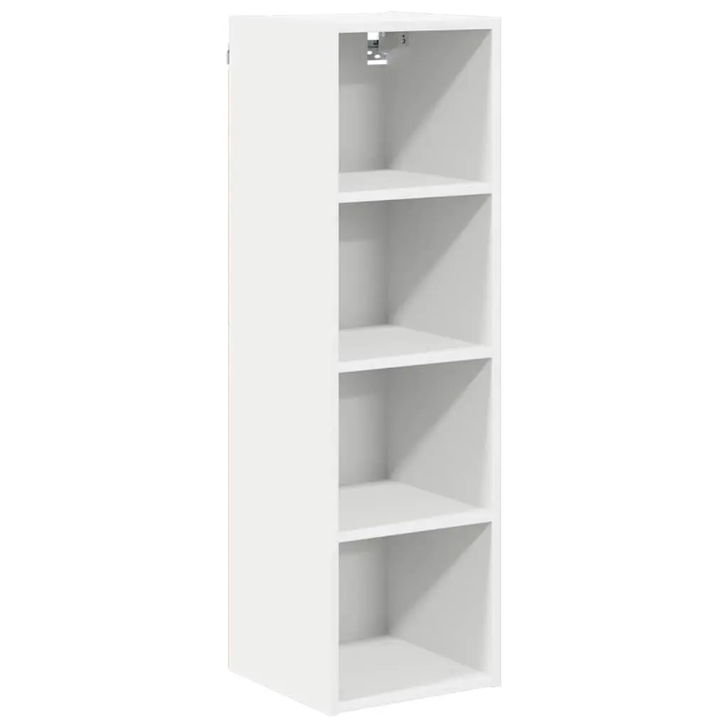 Hanging Kitchen Cabinet White Storage Cupboard Modern Engineered Wood 30 x 29.5