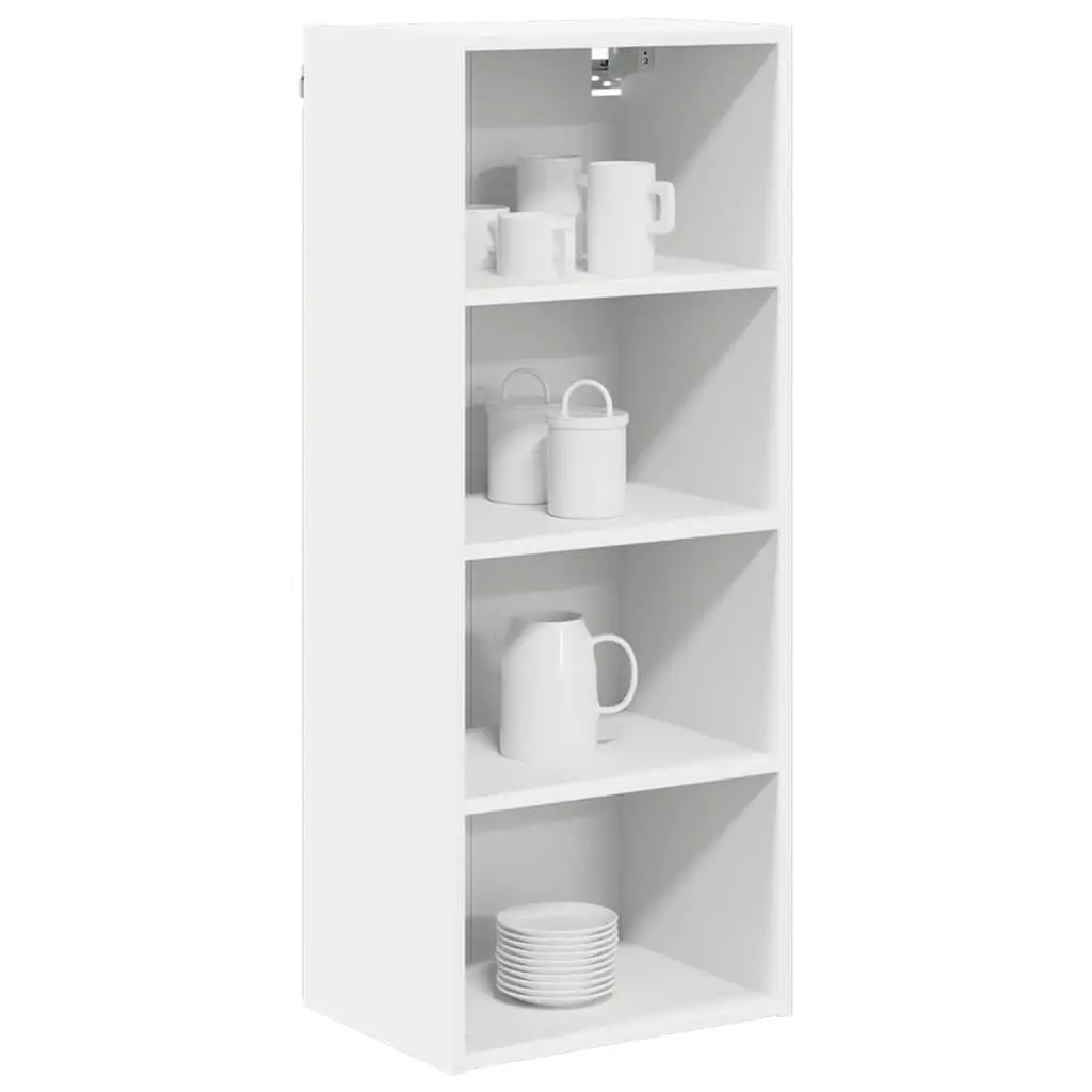 White Kitchen Hanging Cabinet for Home Use