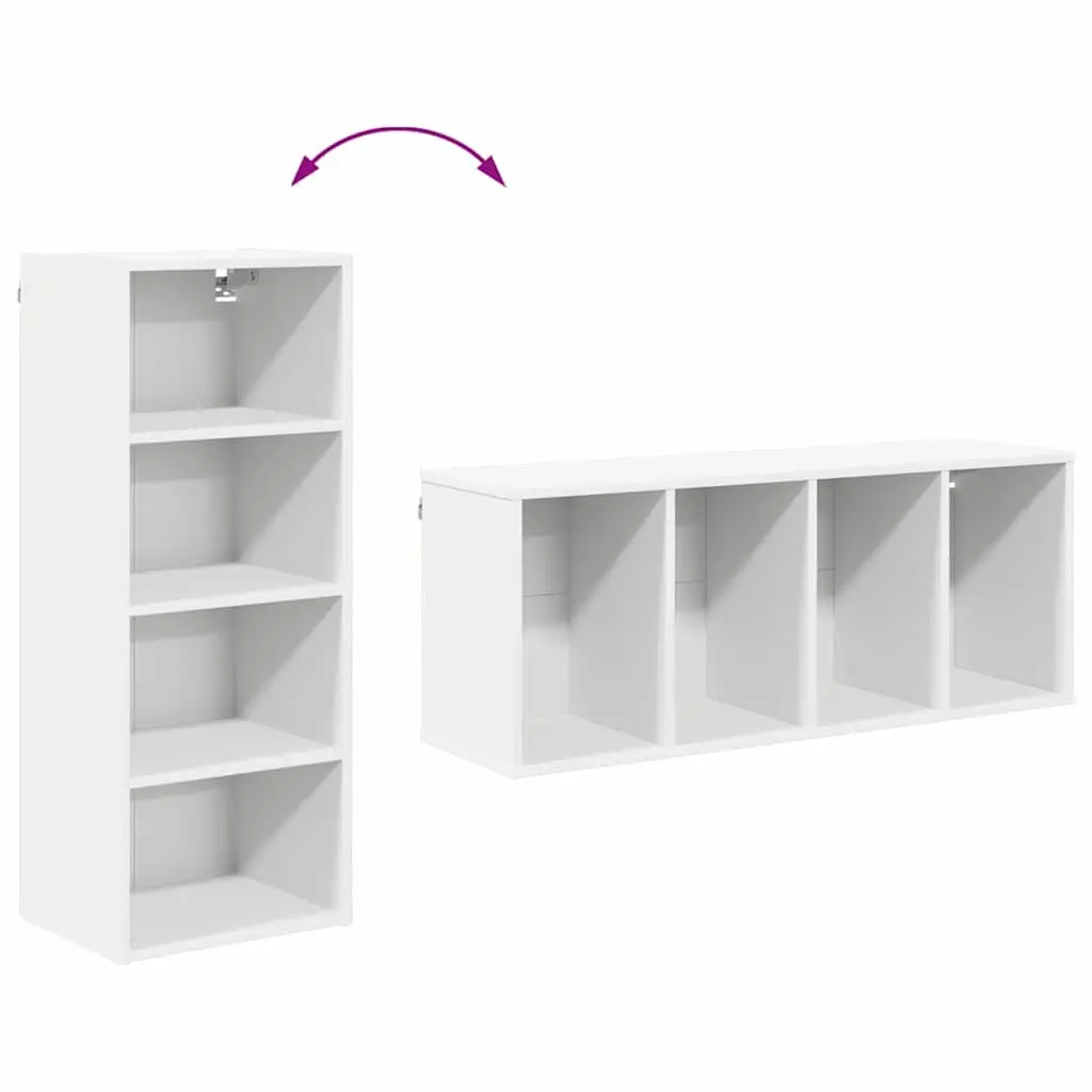 White Kitchen Hanging Cabinet for Home Use